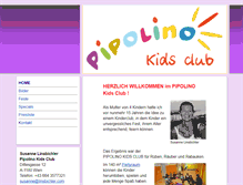 Tablet Screenshot of partyraum-pipolino.at
